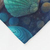 Beach Scene  Fleecedecke (Ecke)