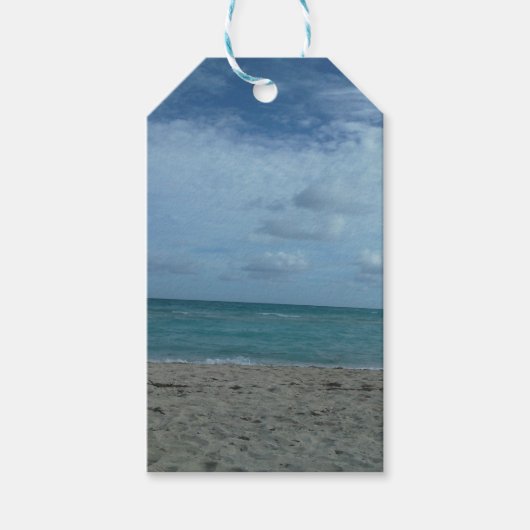 BEACH SCENE GESCHENKANHÄNGER (Vorderseite)