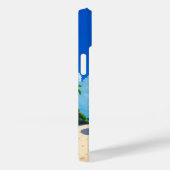 Beach Scene Hinter Wolken Telefon Case-Mate iPhone Hülle (Rückseite / Rechts)