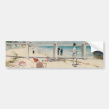 Beach Scene (Holiday at Mentone) (australische Kun