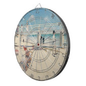 Beach Scene (Holiday at Mentone) (australische Kun Dartscheibe (Vorderseite rechts)