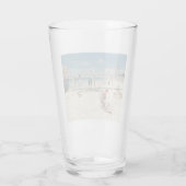 Beach Scene (Holiday at Mentone) (australische Kun Glas (Rückseite)