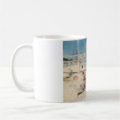 Beach Scene (Holiday at Mentone) (australische Kun Kaffeetasse (Links)