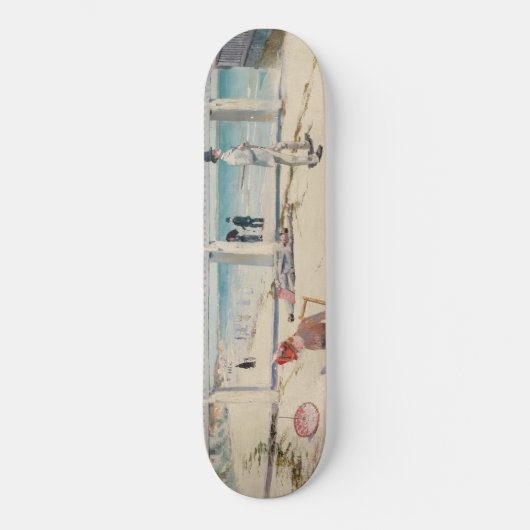 Beach Scene (Holiday at Mentone) (australische Kun Skateboard (Vorderseite)