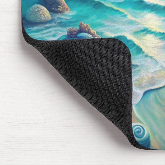 Beach Scene Mousepad (Ecke)