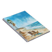 Beach Scene Notizblock (Rechte Seite)