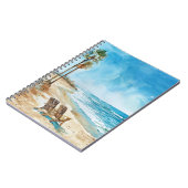 Beach Scene Notizblock (Linke Seite)