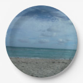 BEACH SCENE PAPPTELLER (Vorderseite)