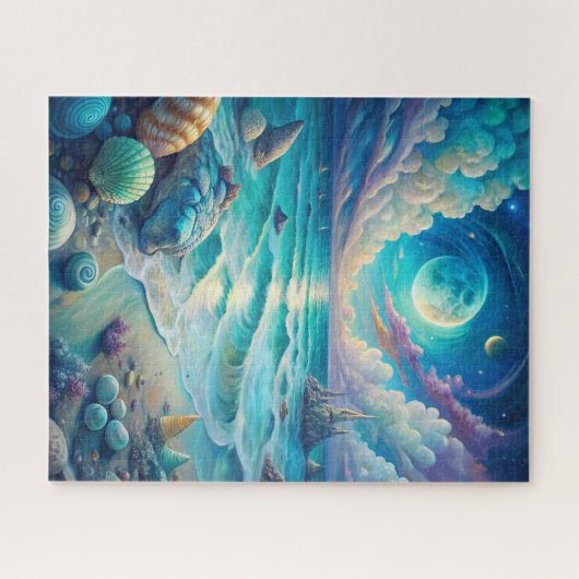 Beach Scene  Puzzle (Horizontal)