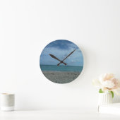 BEACH SCENE RUNDE WANDUHR (Zuhause)