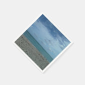 BEACH SCENE SERVIETTE (Ecke)