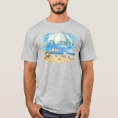 Beach Scene T - Shirt (Vorderseite)