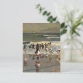 Beach Scene - Winslow Homer Postkarte (Stehend Vorderseite)
