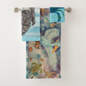 Beach Scenes Badhandtuch Set (Insitu)