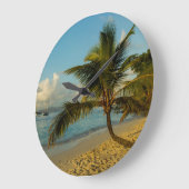 Beach scenic große wanduhr (Winkel)