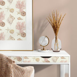 Beach Sea Life Cornflora Starfish Seashells Aquare Seidenpapier
