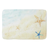 *~* Beach Sea Shore Star Fisch AR7 Nautic  Badematte (Vorderseite)