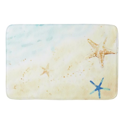 *~* Beach Sea Shore Star Fisch AR7 Nautic  Badematte (Vorderseite)