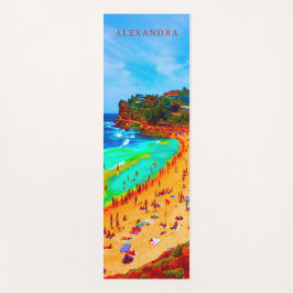 Beach Sea Summer Ocean Life farbenfroh Personal Yogamatte