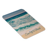 Beach Sea Surf Sonne eines Strandes Magnet (Rechte Seite)
