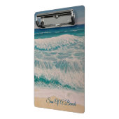 Beach Sea Surf Sonne eines Strandes Mini Klemmbrett (Gewinkelt2)