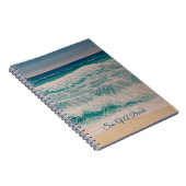 Beach Sea Surf Sonne eines Strandes Notizblock (Rechte Seite)