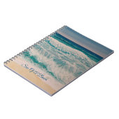 Beach Sea Surf Sonne eines Strandes Notizblock (Linke Seite)
