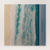 Beach Sea Surf Sonne eines Strandes Puzzle (Horizontal)