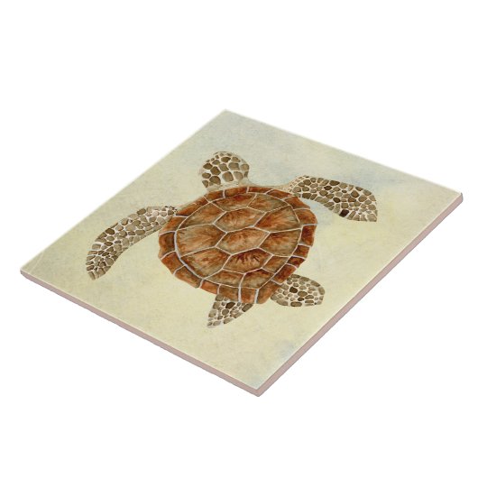 Beach Sea Turtle Coastal Ocean Seashore Sand Fliese (Seite)