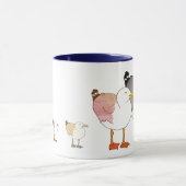 Beach Seagulls Tasse (Zentrum)