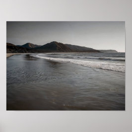 Beach Seascape Ocean Shoreline Photo Poster
