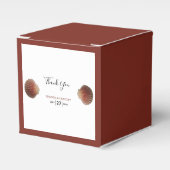 Beach Seashell Clams Wedding Geschenkschachtel (Vorderseite)