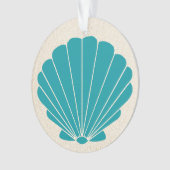 Beach Seashell Ornament (Vorderseite)