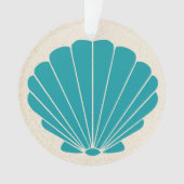 Beach Seashell Ornament (Vorderseite)