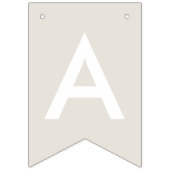 Beach Seashell Sandcastle Starfish Happy Birthday Wimpelkette (Dritte Fahne)