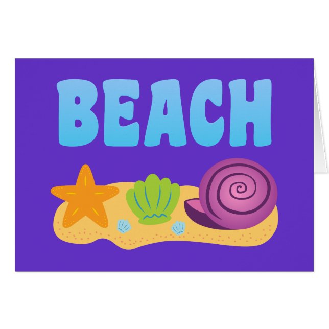 Beach Seashells (Vorderseite (Horizontal))