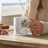 Beach Seashells Foto Hochzeit Kaffeetasse