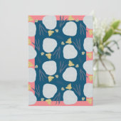 Beach Seashells Hand gezogene Grußkarte (Stehend Vorderseite)