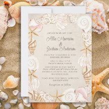 Beach Seashells - Hochzeit am Meer
