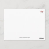 Beach Seashells in Krabi Thailand, Postcard Postkarte (Rückseite)