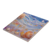 Beach Seashells Nautical Beach Wohngestaltung Fliese (Seite)