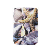 Beach Seashells Thema Badematte (Vorderseite Vertikal)