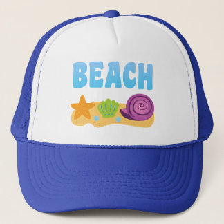 Beach Seashells Truckerkappe