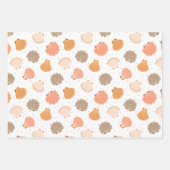 Beach Seashells Wrapping Paper Set 3 Geschenkpapier Set (Vorderseite 3)