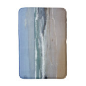Beach Seashore Memory Foam Bath Mat Badematte (Vorderseite Vertikal)