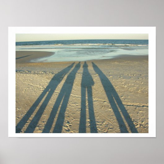 Beach Shadows Poster (Vorne)