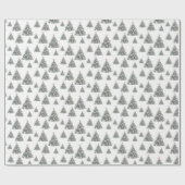 Beach Shell Christmas Tree Pattern Geschenkpapier (Flach)