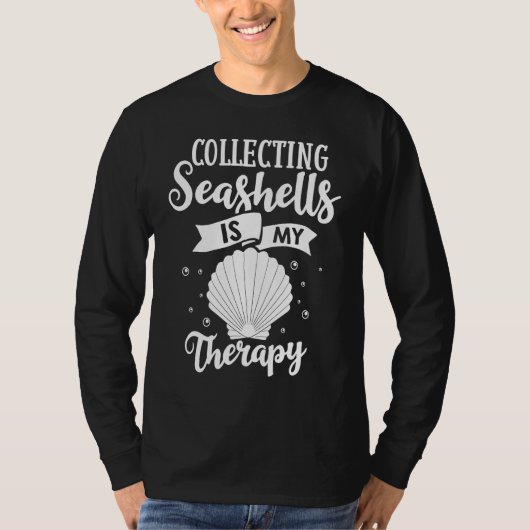 Beach Shelling Seashell Collector Shell Collecting T-Shirt (Vorderseite)