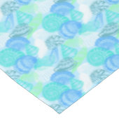 Beach Shells Tablecloth Tischdecke (Schrägansicht)