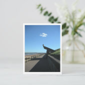 Beach Shelter Postkarte (Stehend Vorderseite)